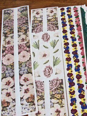 Seven Gr Length Stickers borders, Creative Memories. refer to pictures.